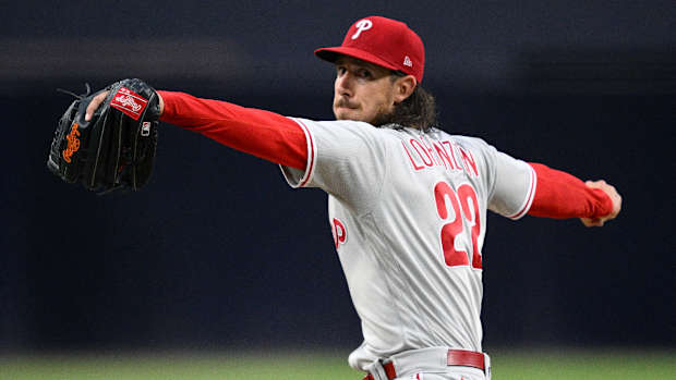 Former Philadelphia Phillies pitcher Michael Lorenzen